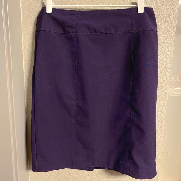 Worthington Purple Pencil Skirt - Picture 1 of 4